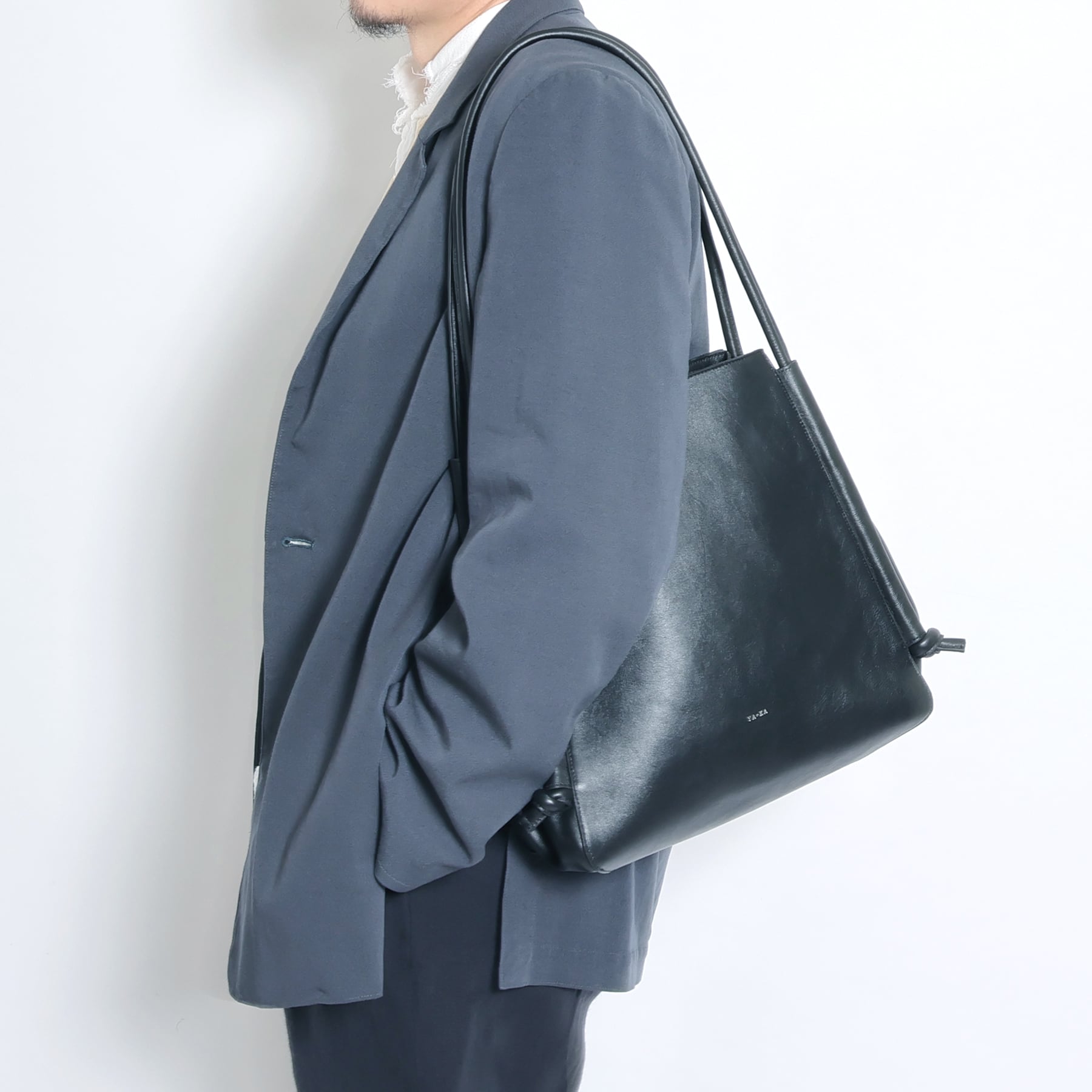 real leather cord adjustment 2way tote bag [rocd3]/ Y2401FRB26