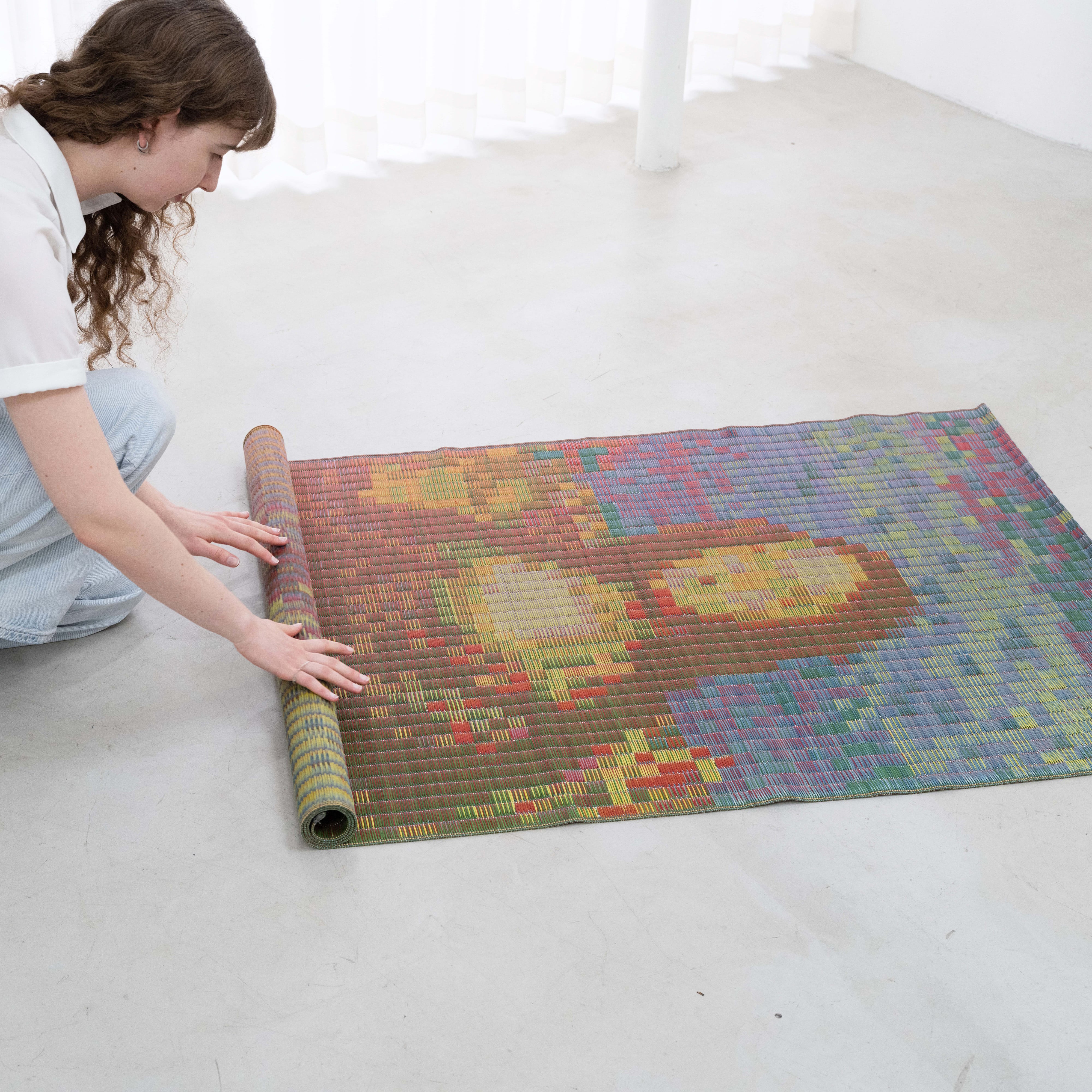 PIXEL WEAVE-MONALISA-【IGUSA PROJECT】 | HANA LAB -Hana Material