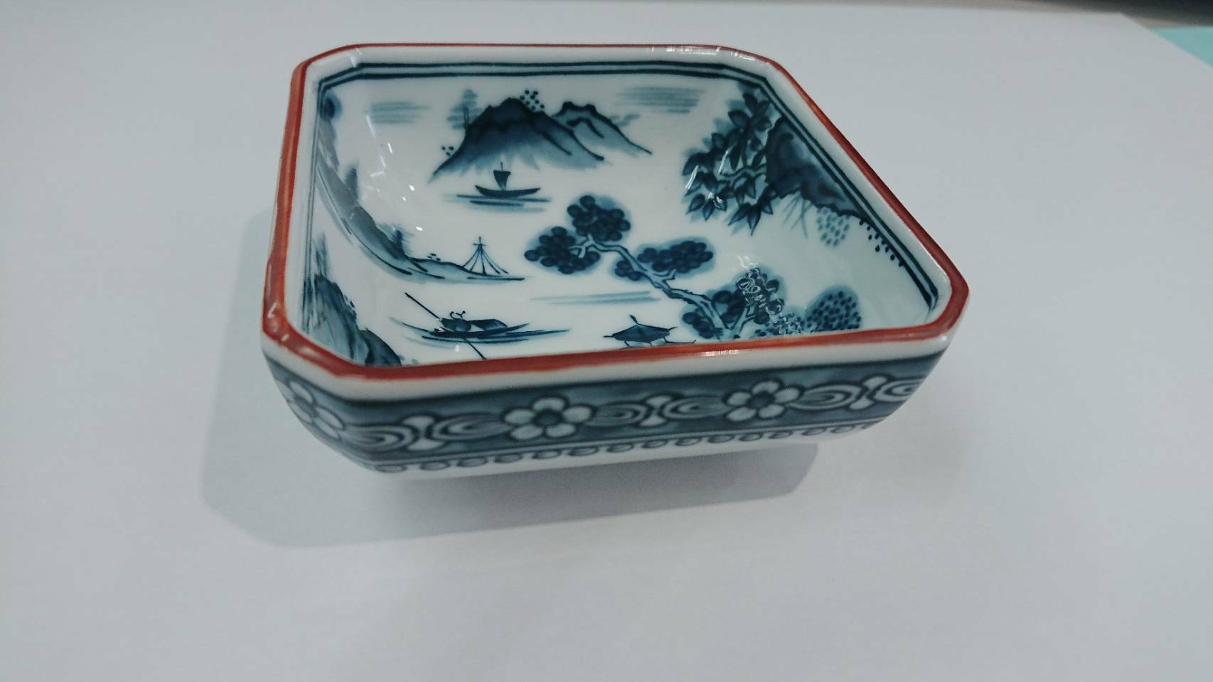 染付山水 小付けセット | 青木商店