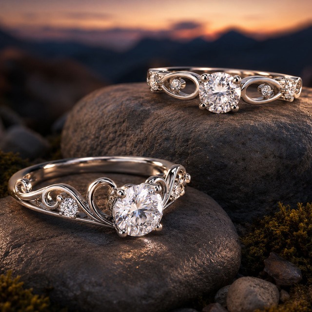 サンプル特価｜SV キュービック 透かしリング