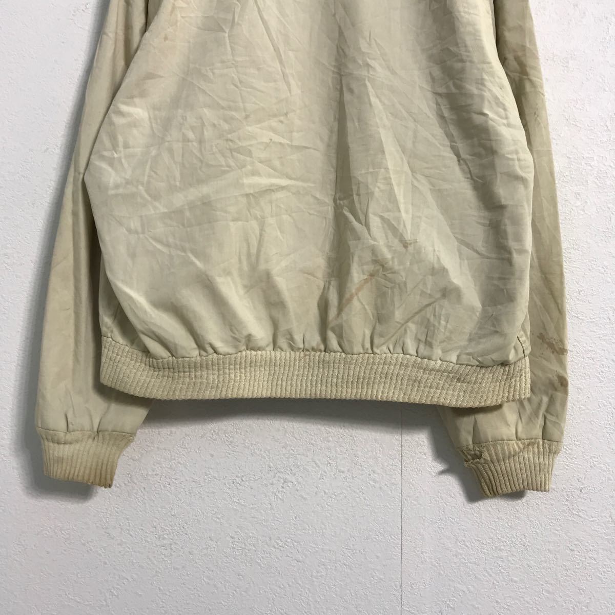 新品未使用　DAKS ベージュ ジップアップジャケット L 新品未使用 DAKS ベージュ ジップアップジャケット L DAKS