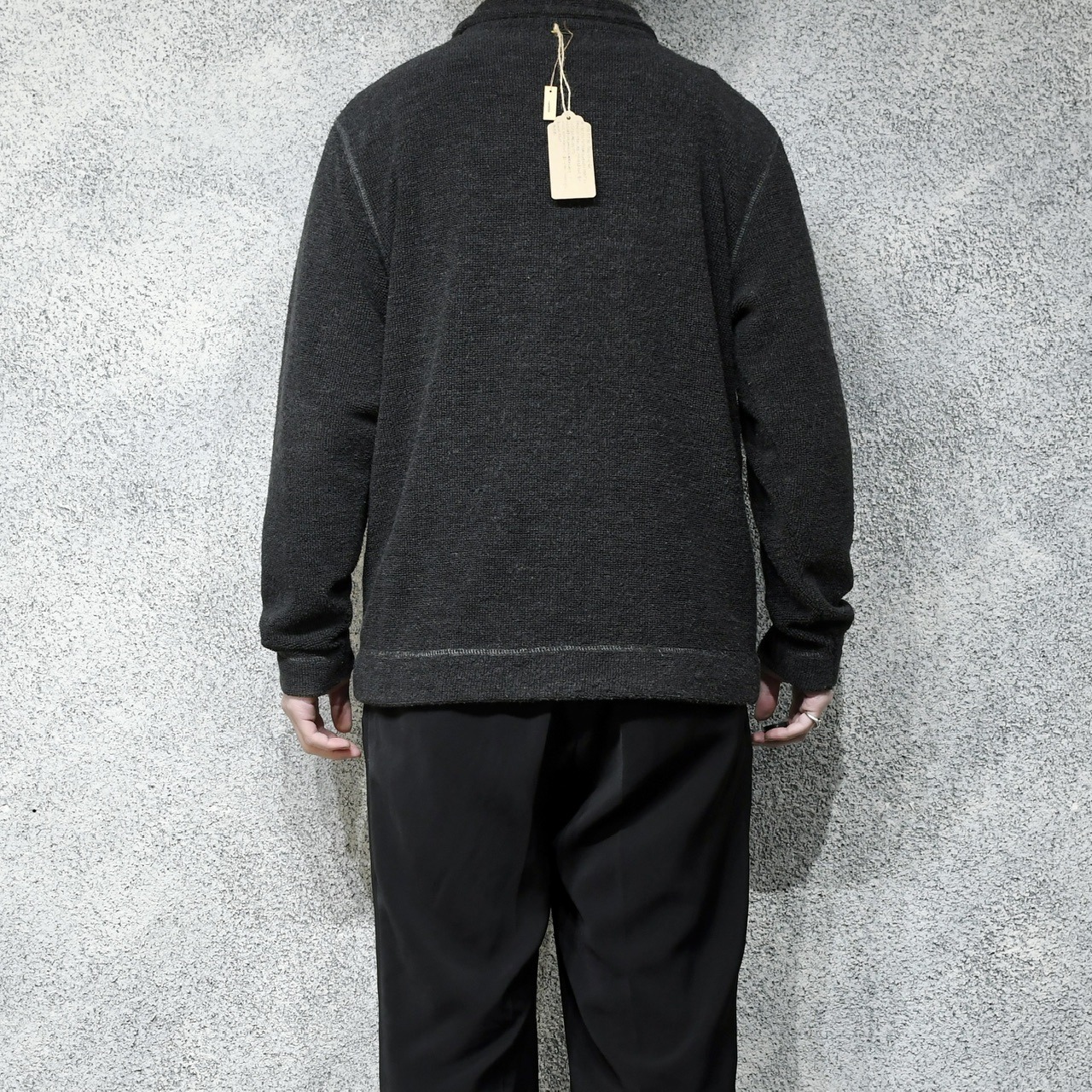 design fleece zip up shirt