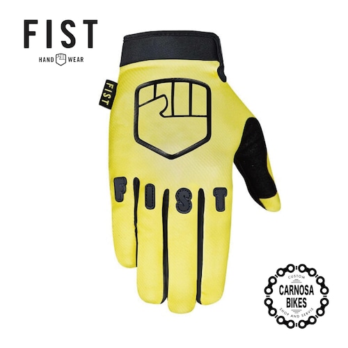 【FIST Handwear】BLACK N YELLOW グローブ 大人用