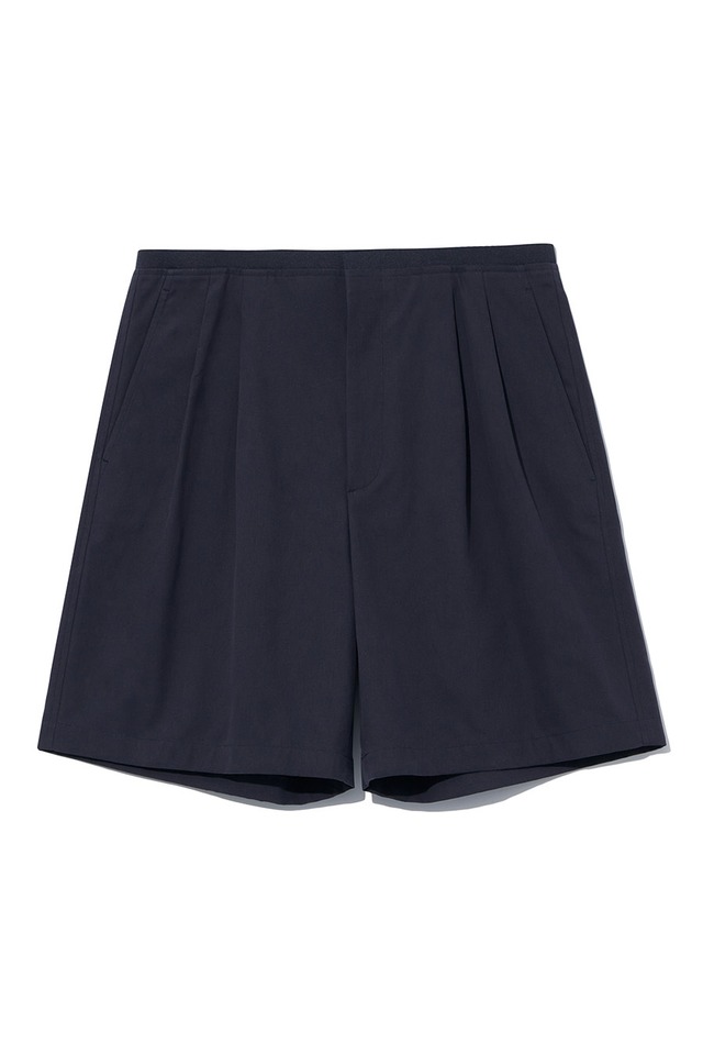 [LE17SEPTEMBRE][メンズ] TWO TUCK CANVAS SHORTS [NAVY] 正規品 韓国ブランド 韓国通販 韓国代行 韓国ファッション LE 17 SEPTEMBRE ル 17 セプテンバー le 917韓国 店舗