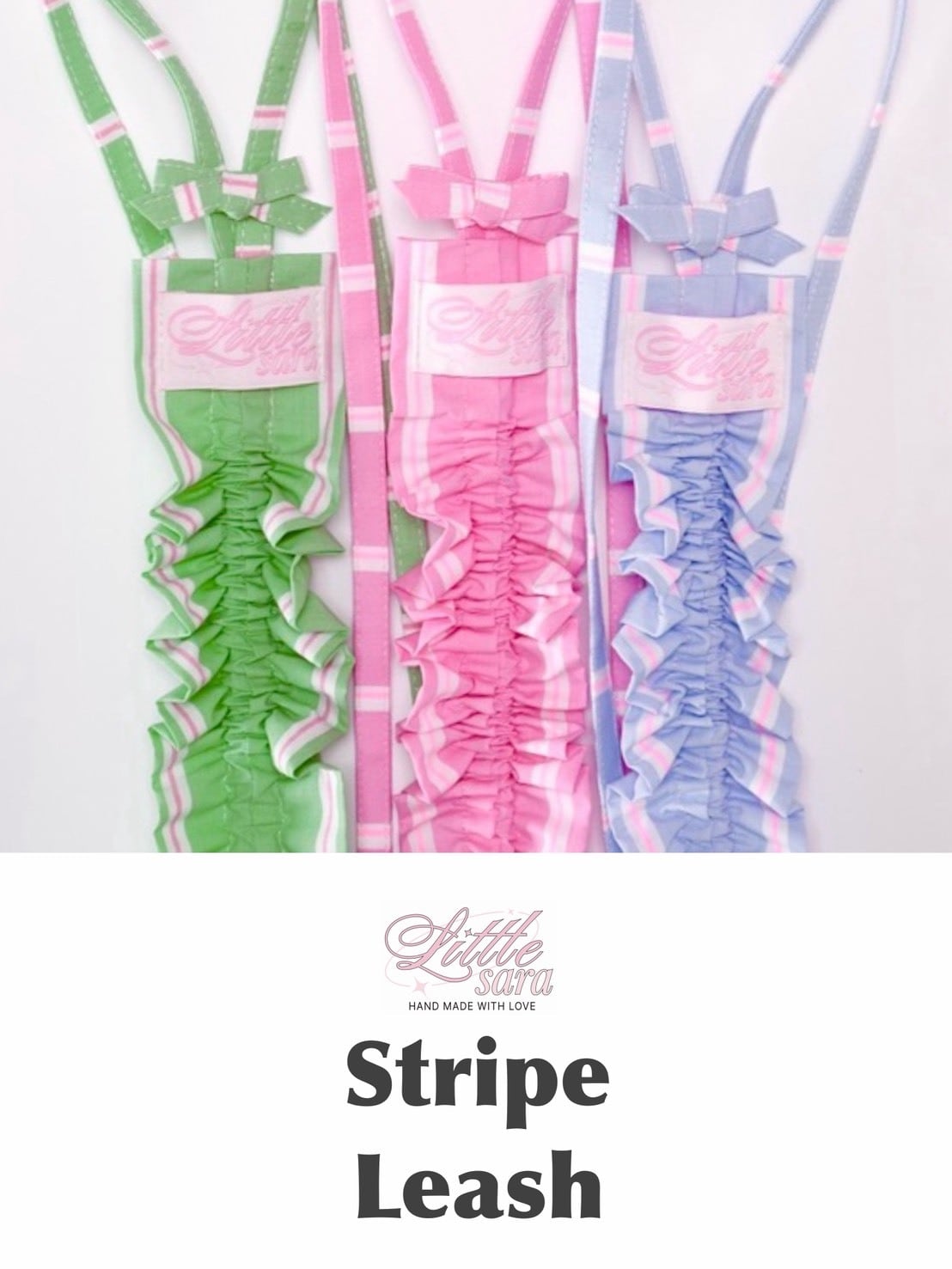 即納【littlesara】Stripe Leash (6Color)