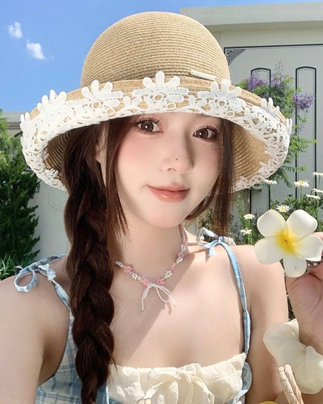 バケーションレースストローハット 2508502