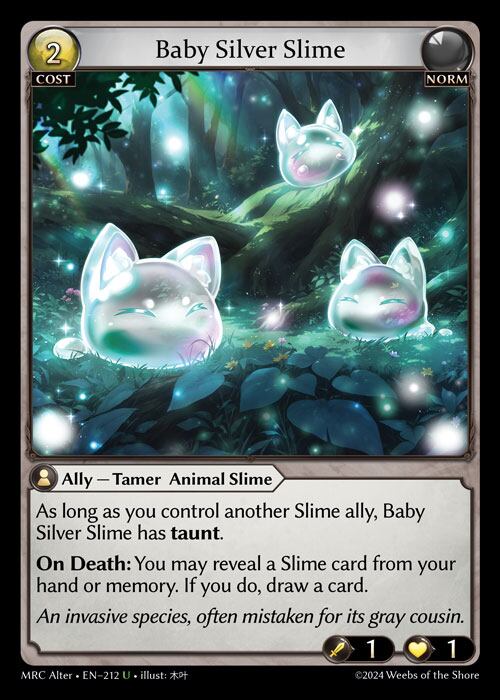 【MRC_Alter】:Baby Silver Slime / MRC_Alter-212