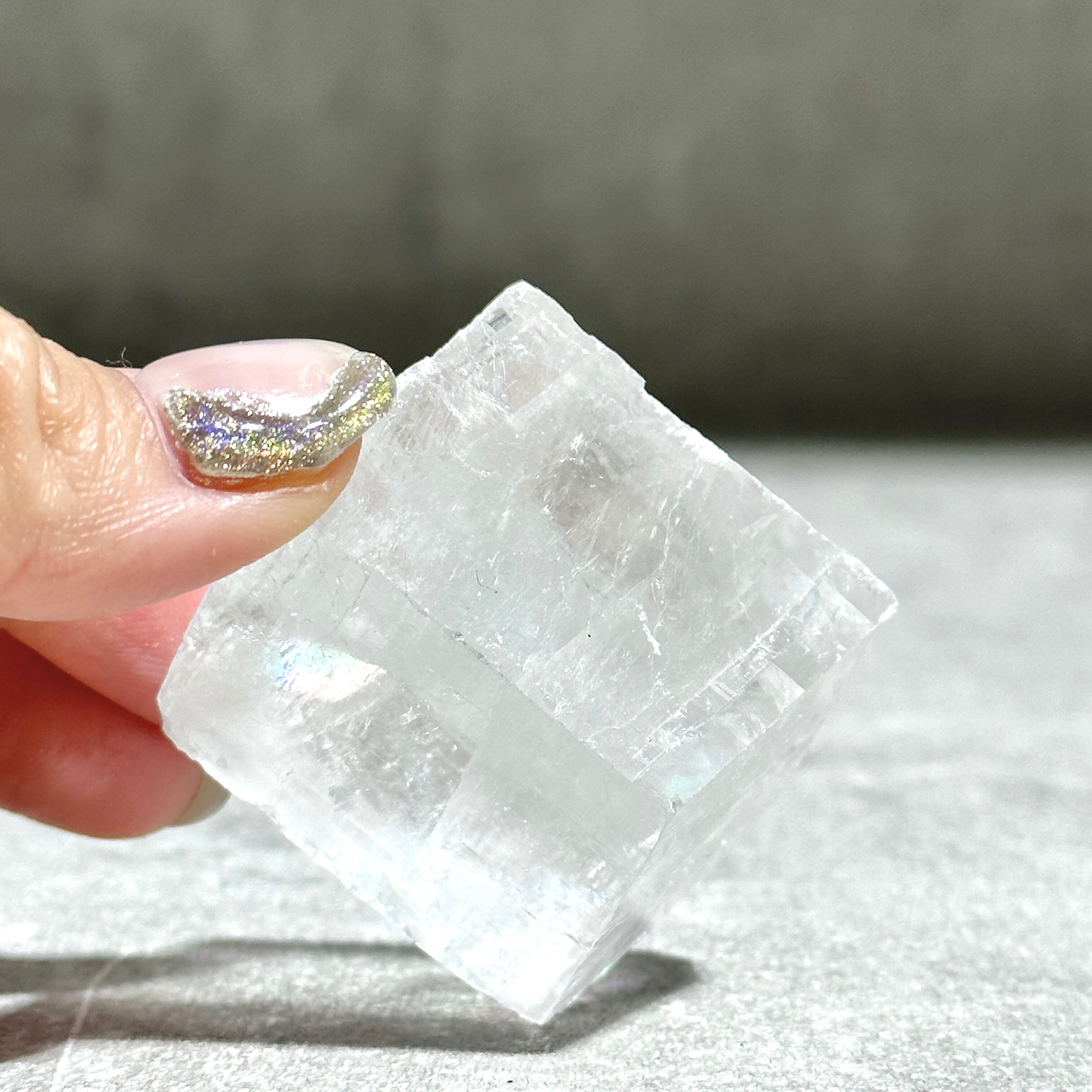 オプティカルカルサイト01◇ Optical Calcite ◇天然石・鉱物