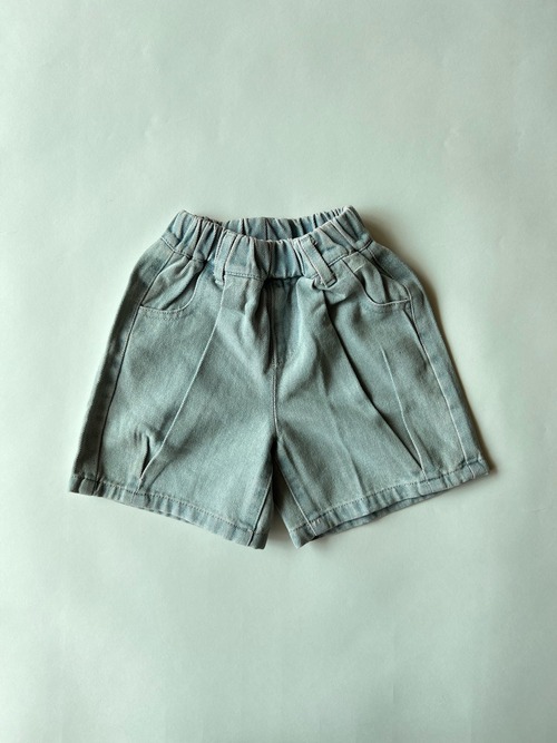[Ante.J] Vintage Blue Shorts / [앙뜨제이] 빈티지청반바지