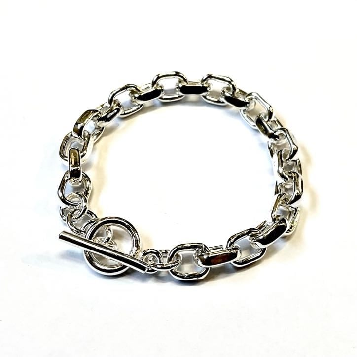 INTERIM（インテリム） TAXCO SILVER MEDIUM CHAIN BRACELET タスコ シルバー ミディアムチェーンブレスレット  IT24S431