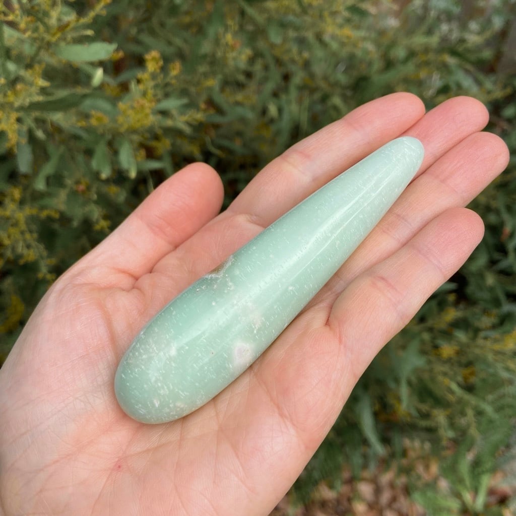 クリソプレーズ ワンド1 マッサージスティック Chrysoprase | Crystal ...