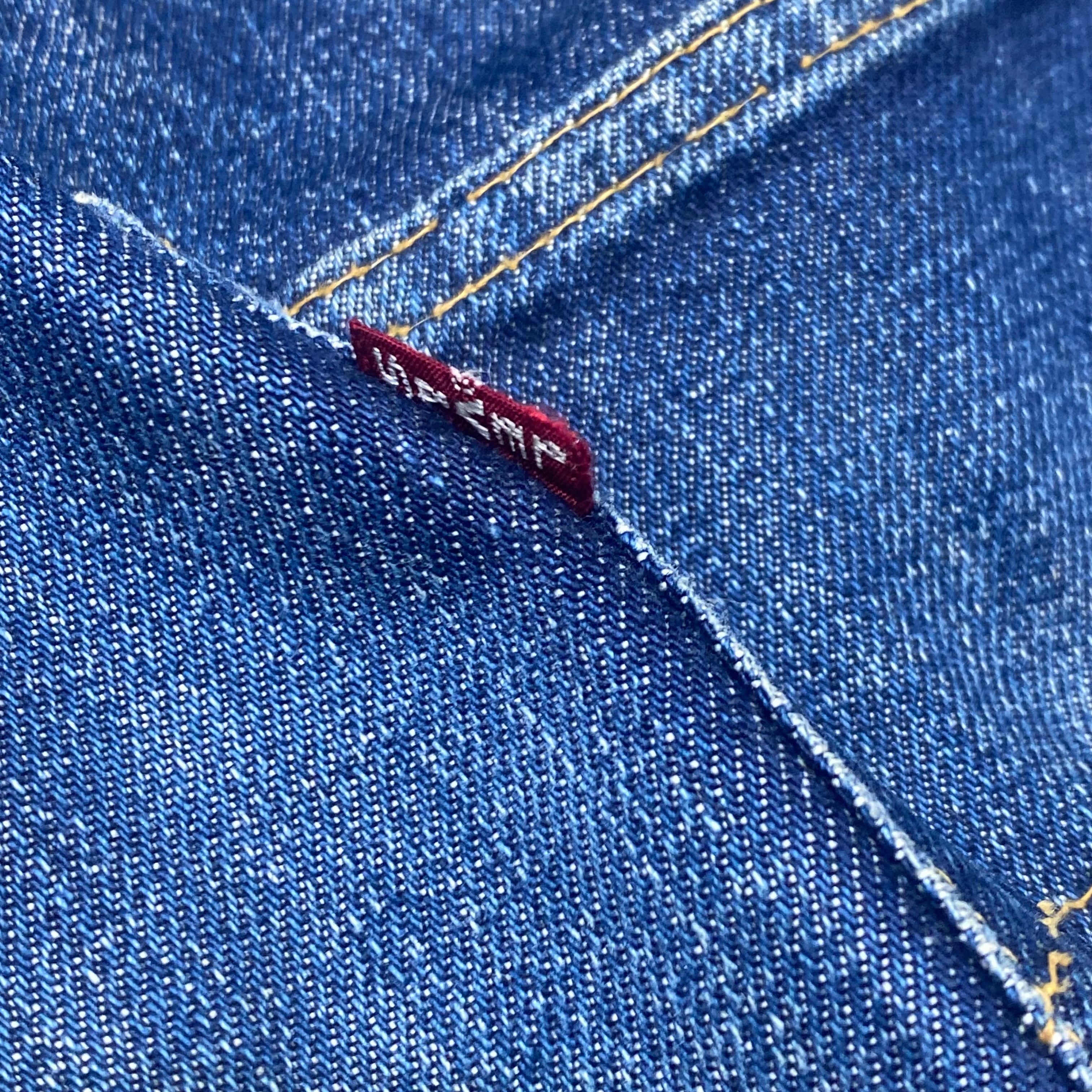 LEVI’S 66前期 501レインボーステッチ 60s70s 60s LEVI'S 501XX 刻印J リーバイス オリジナル ヴィンテージ