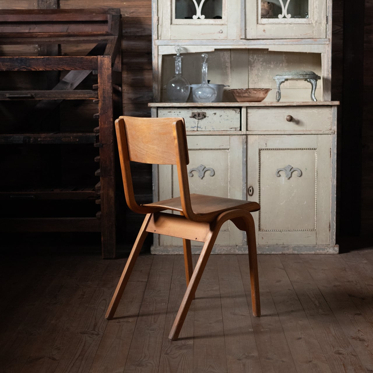 Stacking School Chair / スタッキングスクールチェア 【C