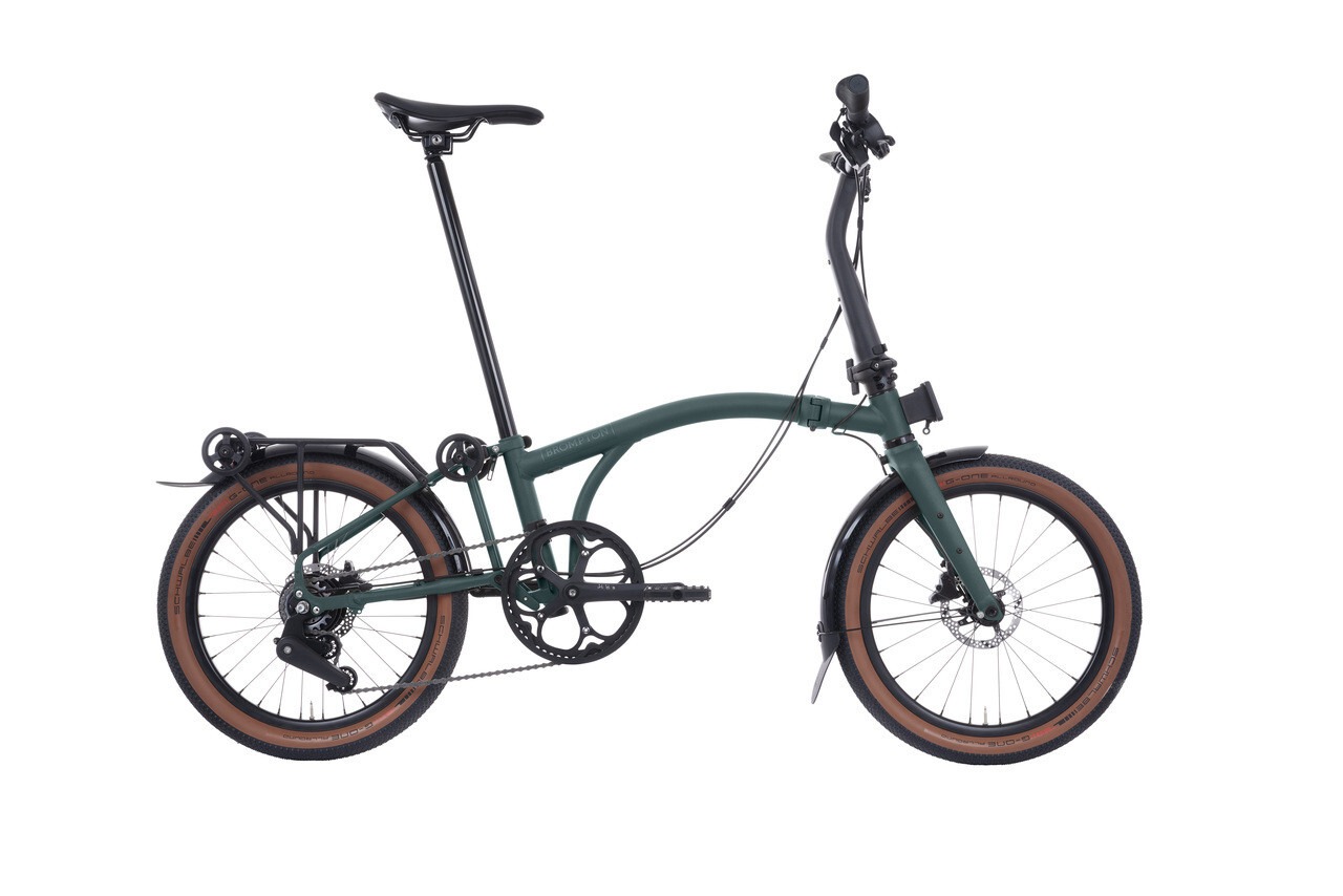 Brompton G Line Naked（フェンダー、ラックレス）