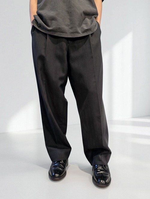 "YVES SAINT LAURENT" 2-tack slacks / made in CANADA