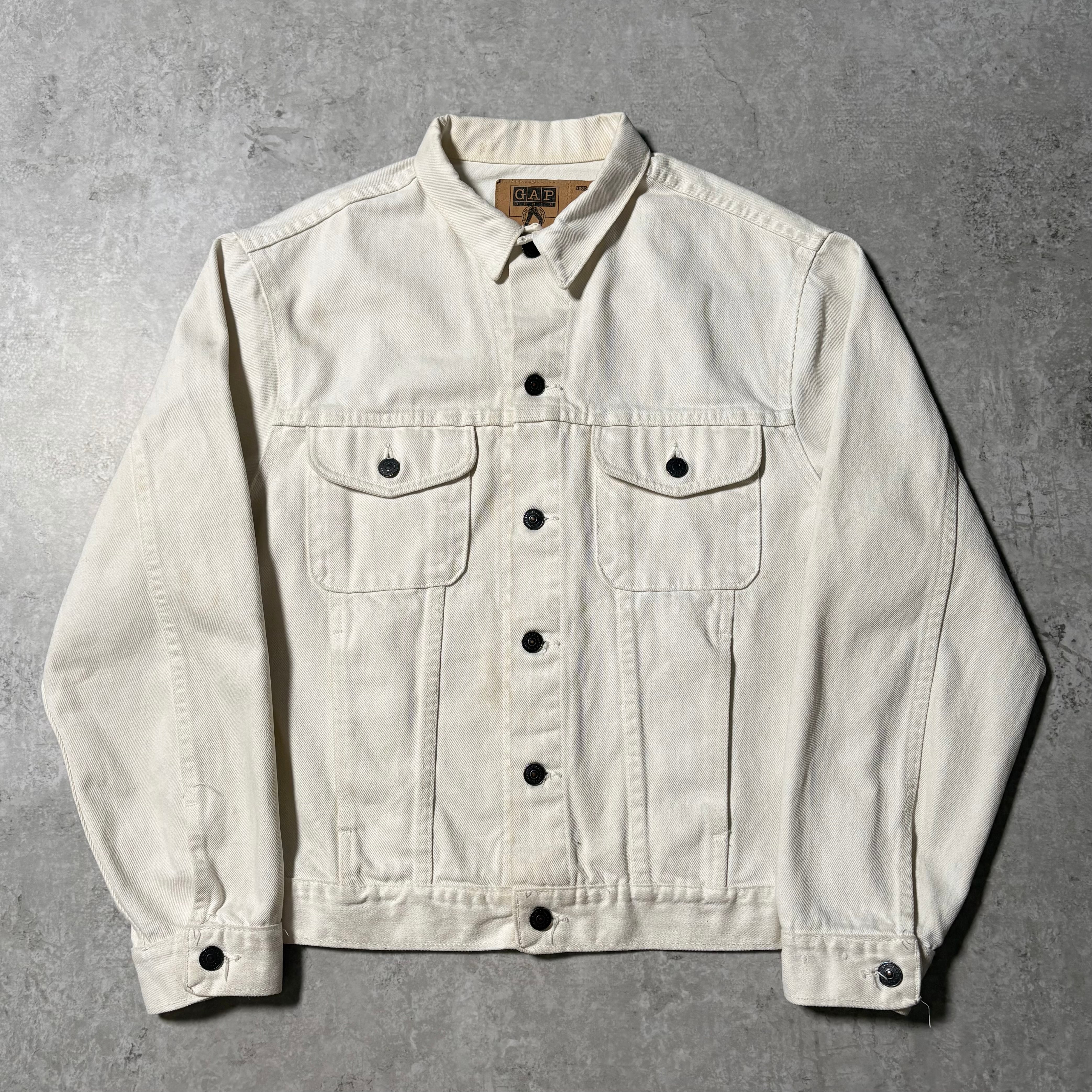 1990s~ "OLD GAP" Denim Tracker Jacket "Made in USA!!"