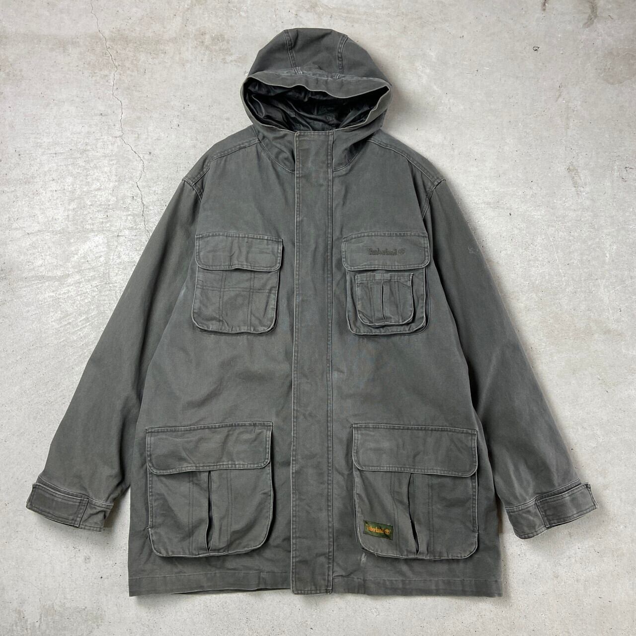 90年代 Timberland ティンバーランド ダック地ワークジャケット 