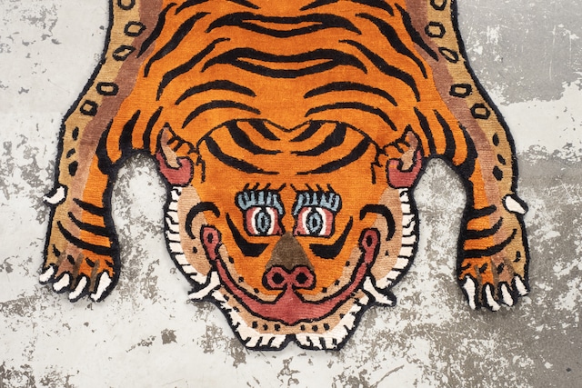 Tibetan Tiger Rug 《Sサイズ•シルク138》チベタンタイガーラグ