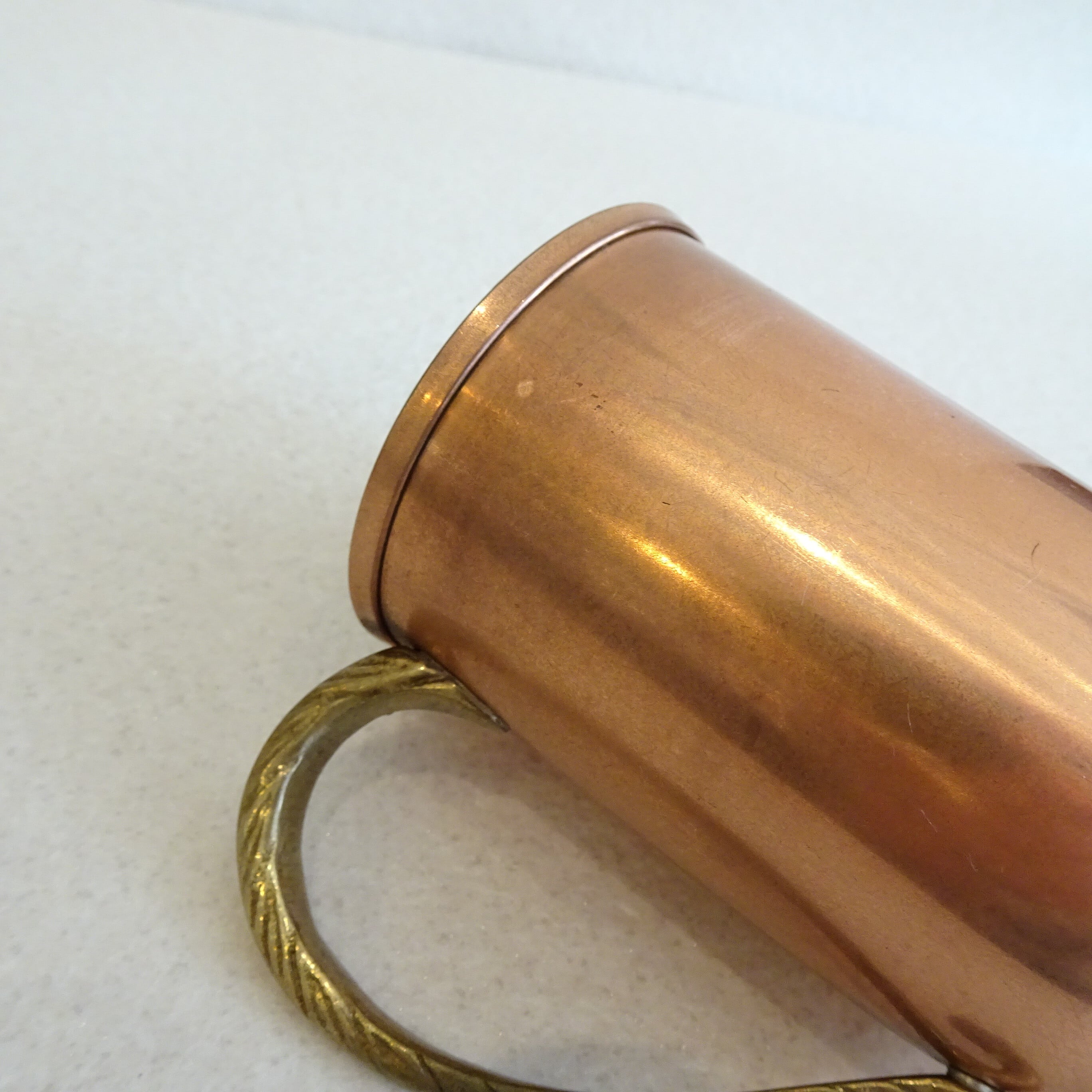 銅の取っ手付きカップ | 純喫茶家具の村田商會