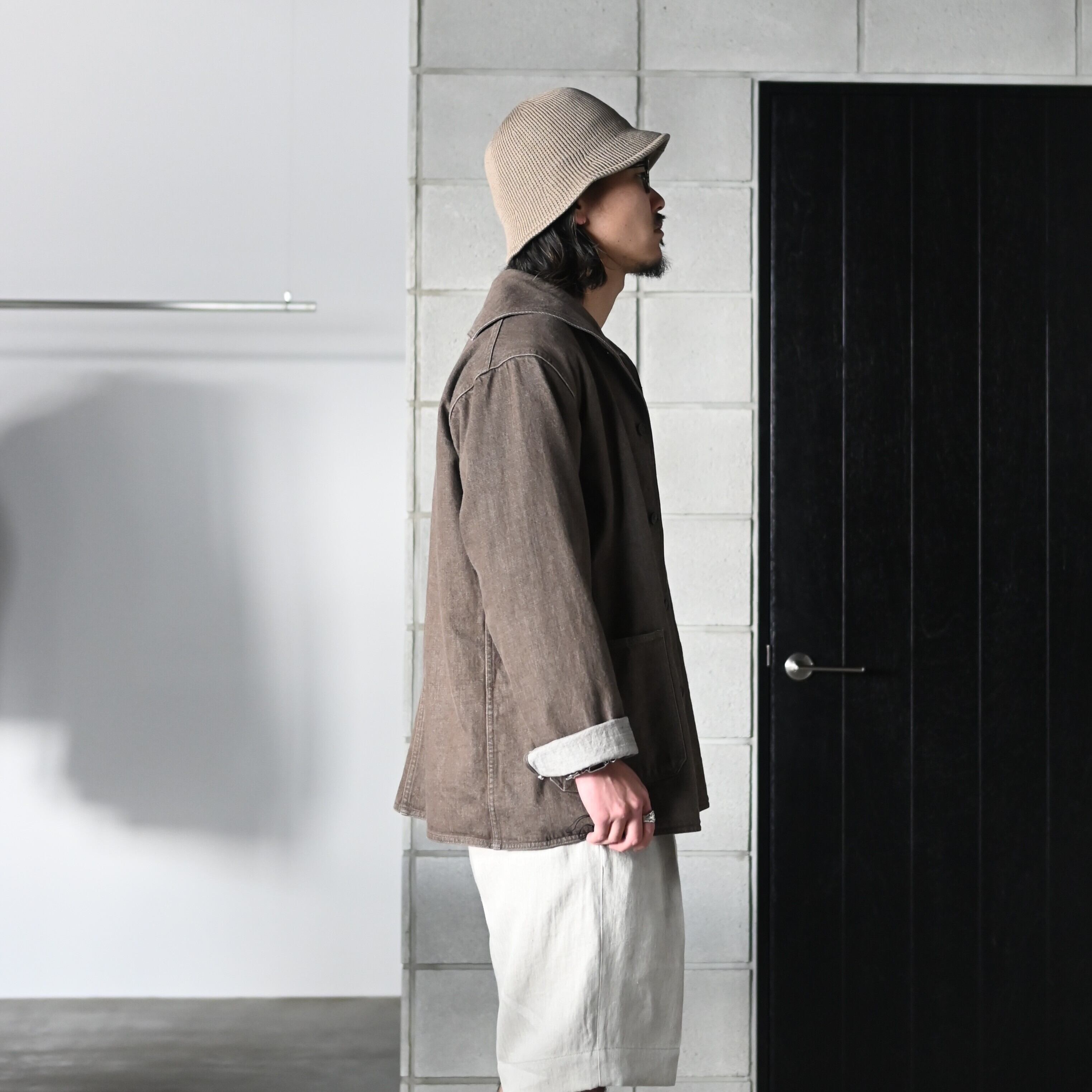 OLD JOE(オールドジョー)SIDE BUCKLE GRUKHA SHORTSコーディネート | GANKO