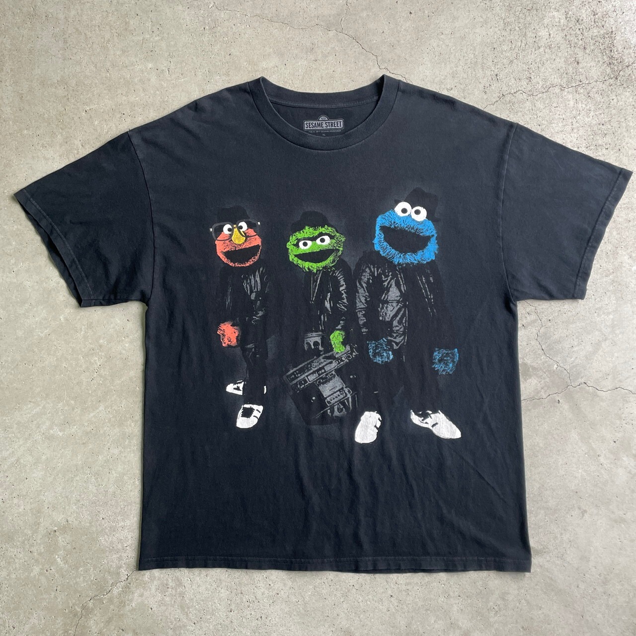 SESAME STREET エルモ クッキーモンスター オスカー キャラクター 