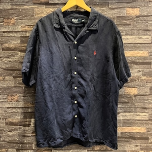 RALPH LAUREN S/S LINEN SILK SHIRT