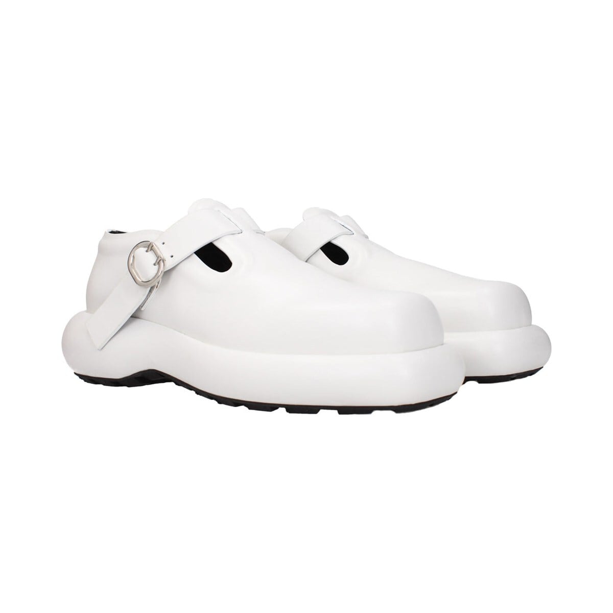 JIL SANDER ジルサンダー レディース レースアップシューズ レザー ホワイト