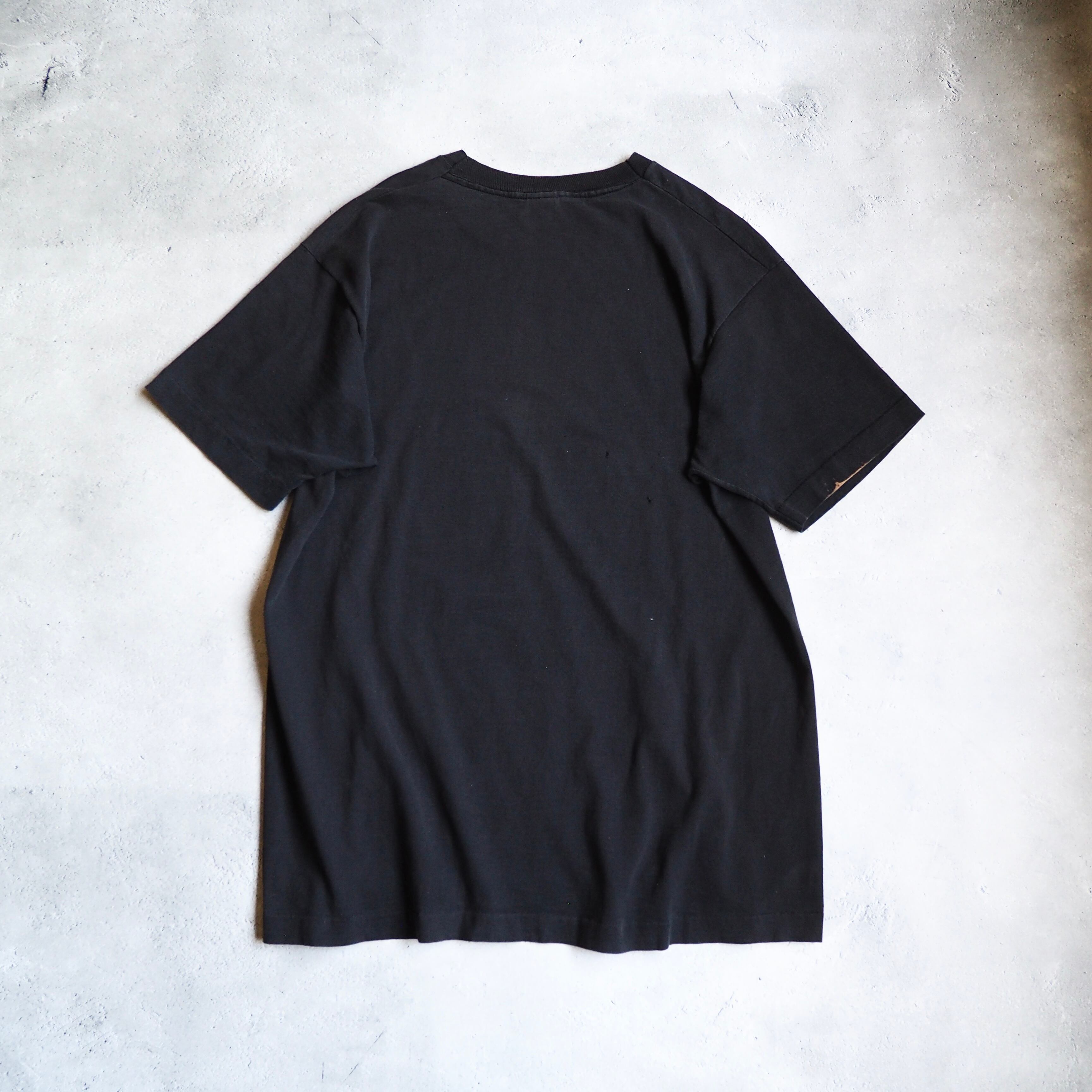 1990s " Special " Good Fade × Flower printed vintage loose SS Tee (made in USA)
