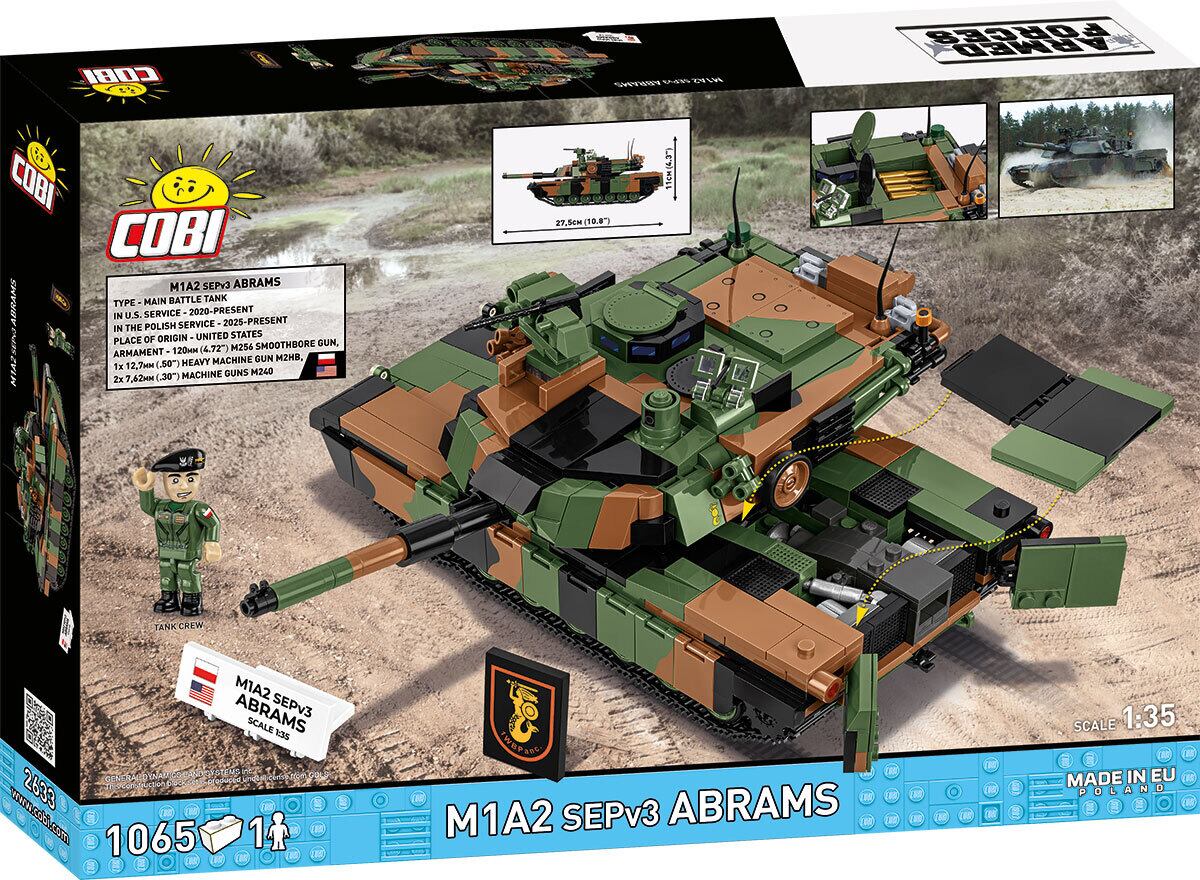 COBI #2633 M1A2 Abrams (PL)