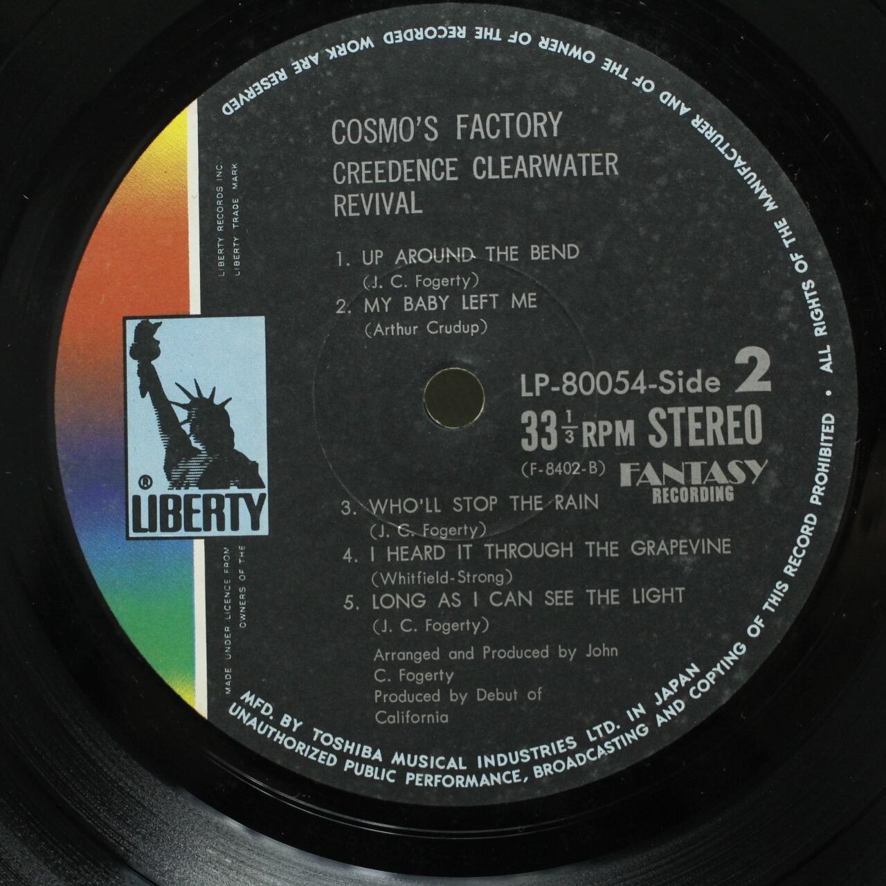 Creedence Clearwater Revival / Cosmo's Factory [LP-80054] - 画像5