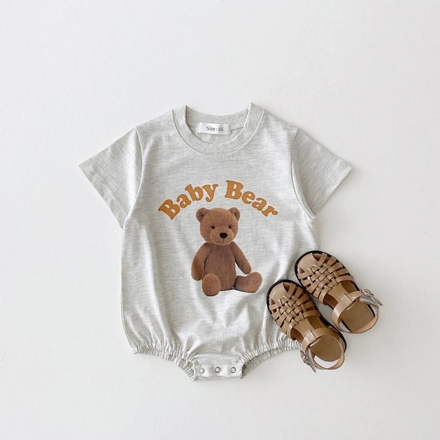 【即納】baby bear rompers