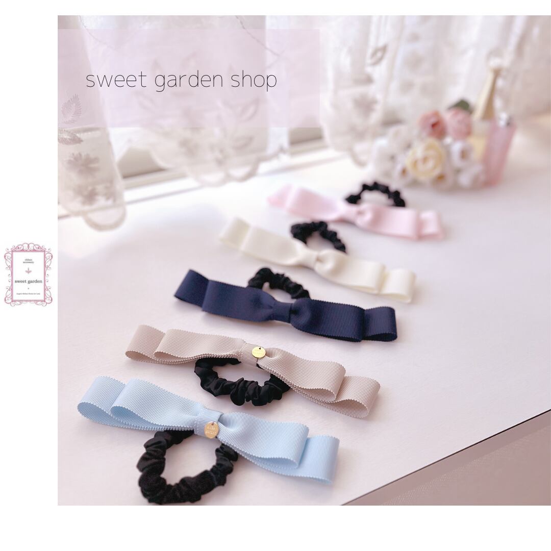 シュシュ】たらりんリボン | ribbon&accessory sweet garden