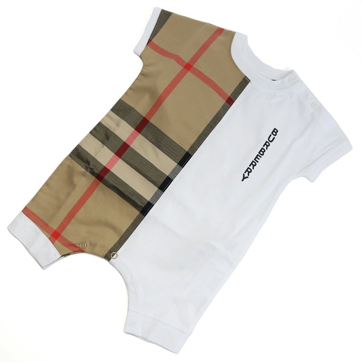 BURBERRY バーバリー ベビー ロンパース バーバリー BURBERRY ベビー-ロンパース WHI | ブランド販売