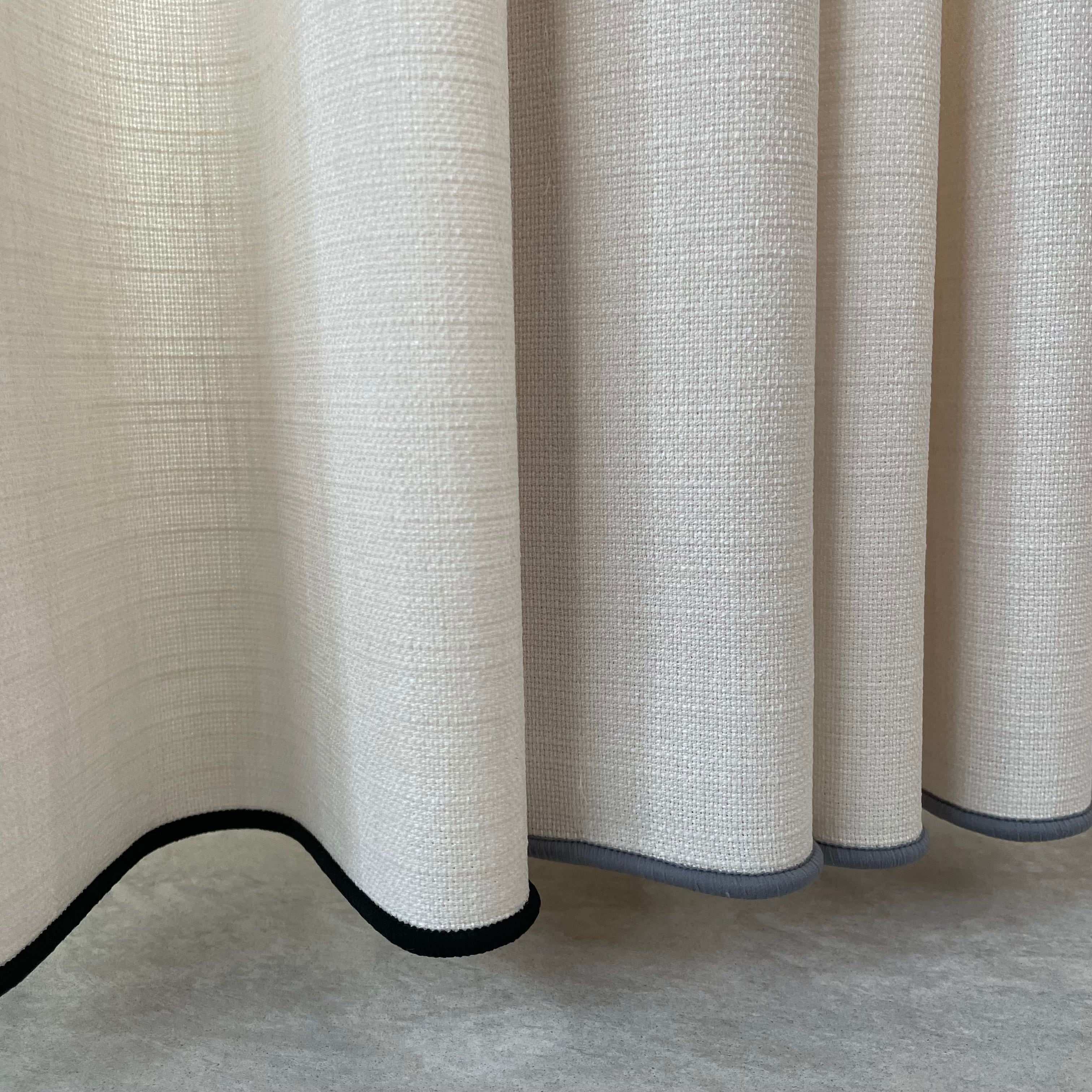 カラーボトムロック ドレープカーテン／1.5倍ヒダ／ | Airpuric エア