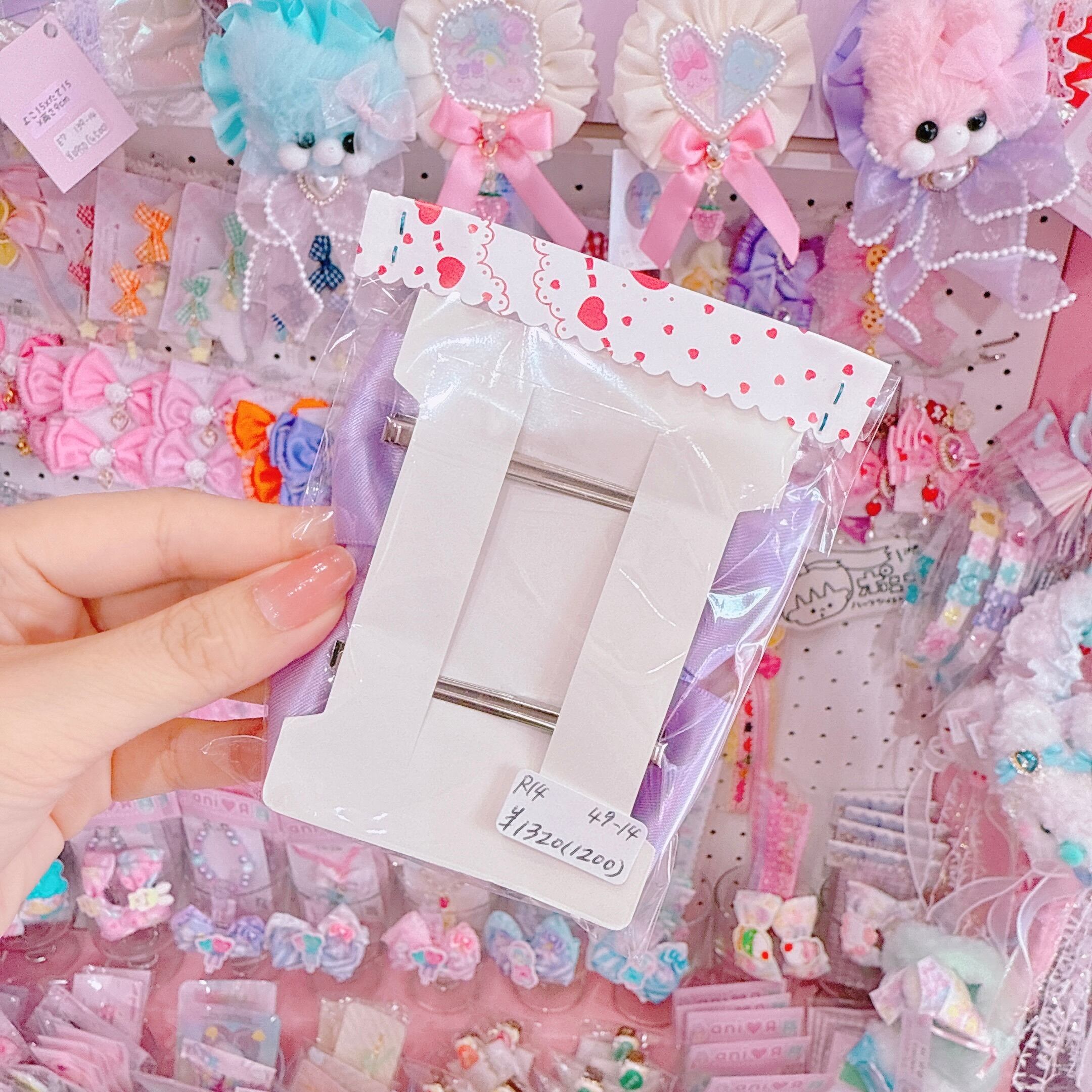 【R14】49-14ツインヘアクリップ