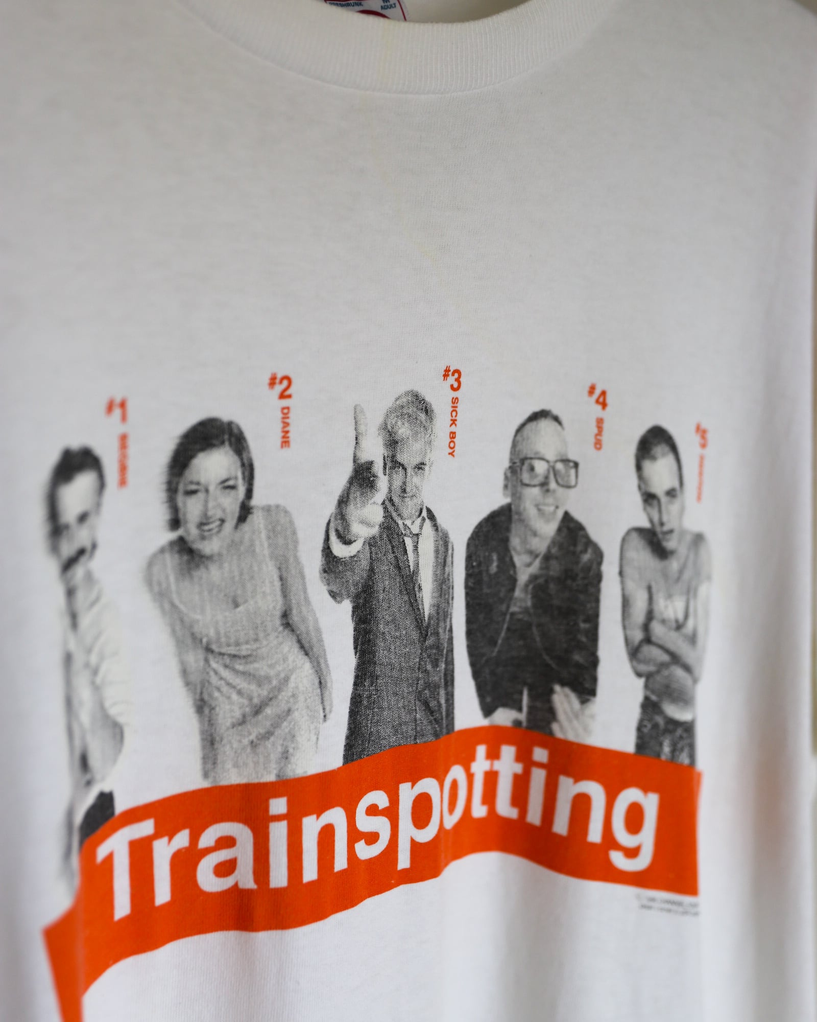 極美品】Trainspotting vintage movie Tee official made in USA