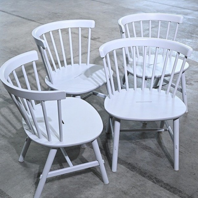 ACTUS 16万「MINT」ダイニングチェア 4脚セット バーチ材 樺 1人掛け リビング 待合室 カフェ オフィス ホテル ロビー アクタス ミント