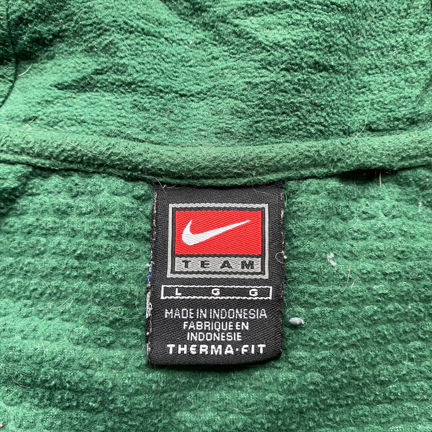 00年代 NIKE ナイキ サッカー チーム ワッペン フリースジャケット