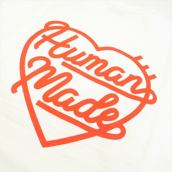 HUMAN MADE HEART BADGE T-SHIRT WHITE 2XL
