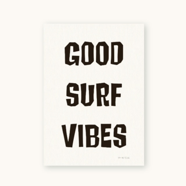 Surf vibes フレーム付き