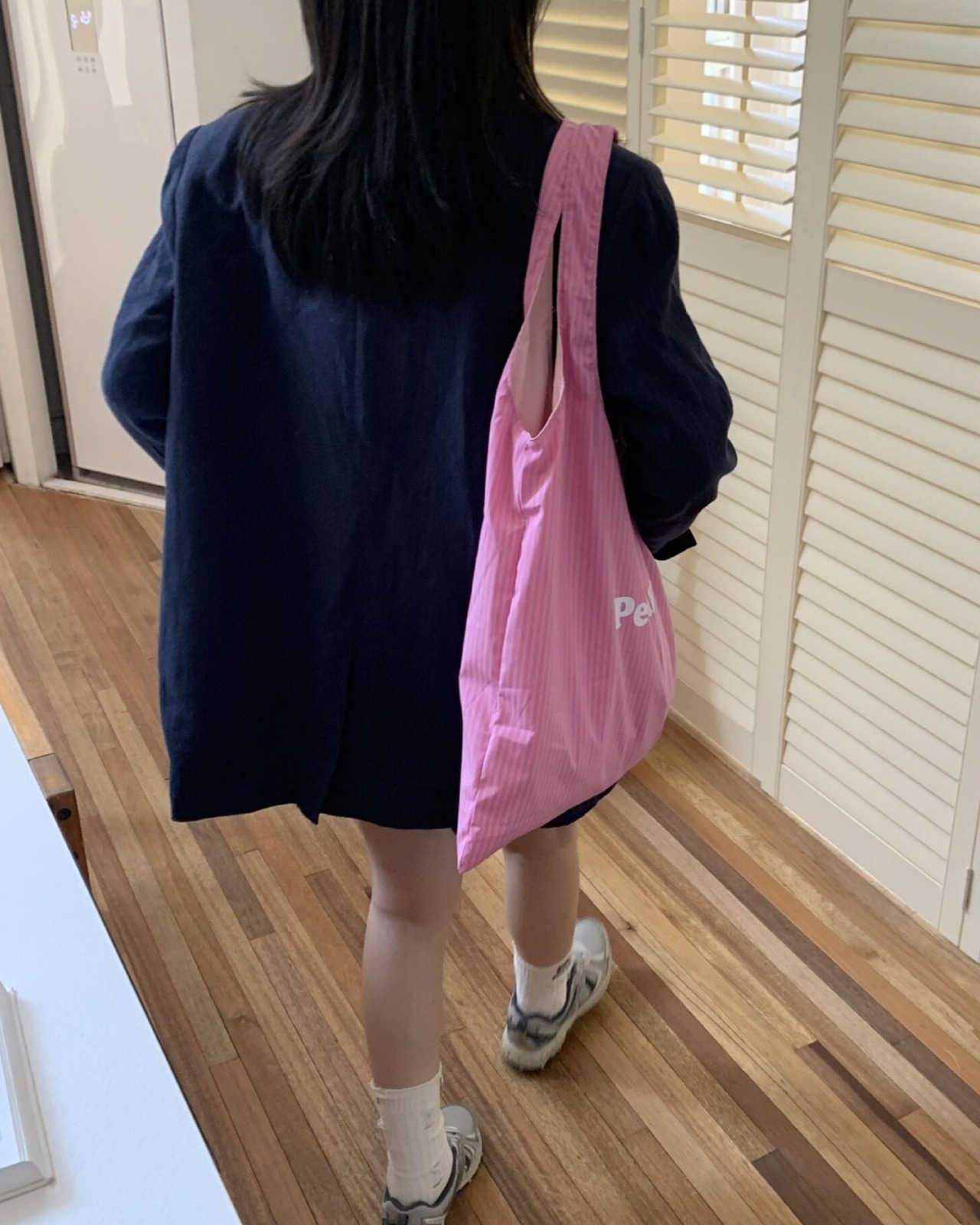 Stripe large Bag  L0053