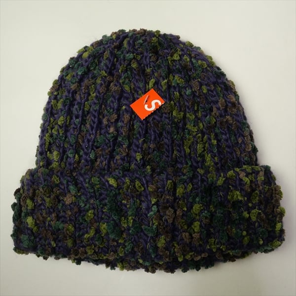 Supreme Chenille Beanie Dark Purple ビーニー