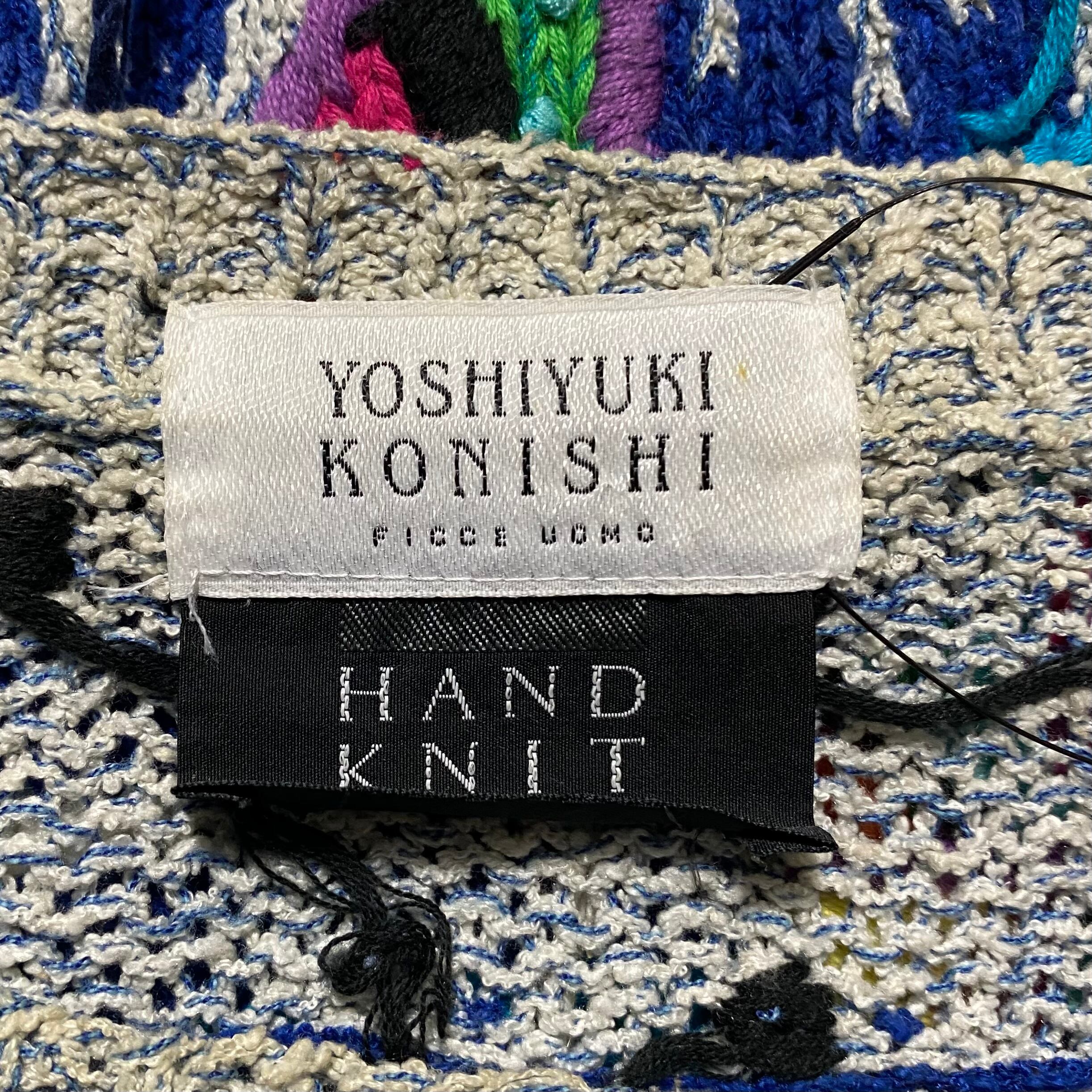 vintage FICCE “hand knit” sweater | NOIR ONLINE