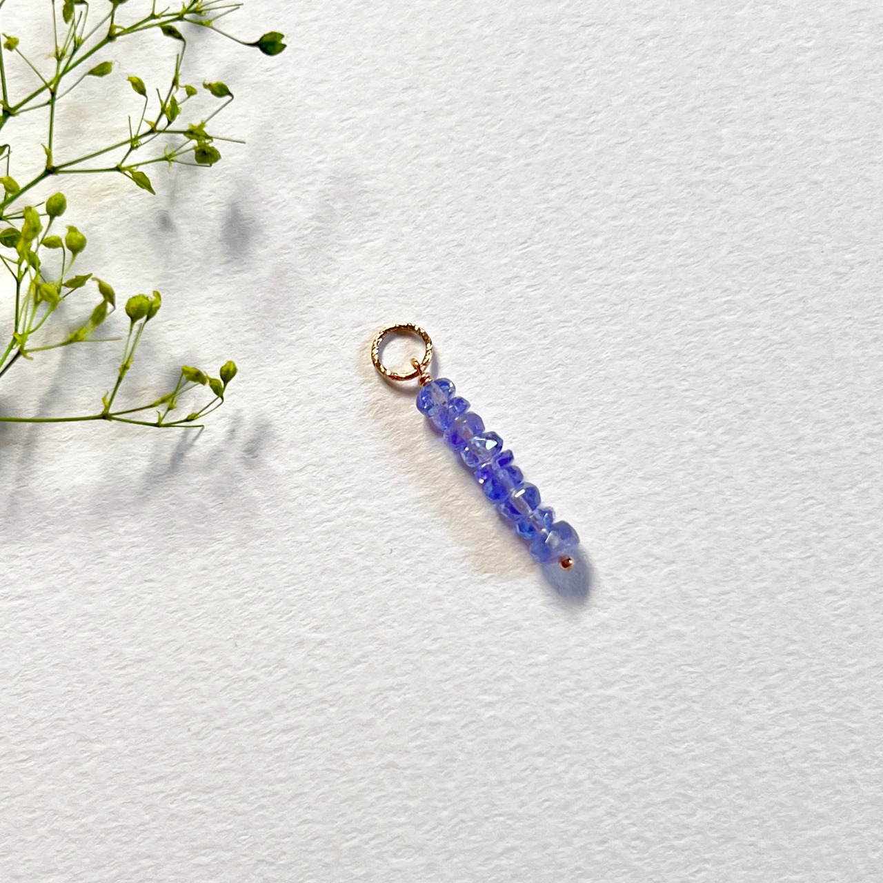 高品質タンザナイトのロングピアス/イヤリング＆ペンダントトップの 