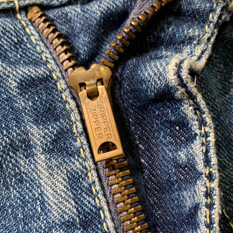 50's Lee リー 101Z デニムパンツ サイド黒タグ初期 片耳 50's Lee リー 101Z デニムパンツ サイド黒タグ初期 片耳