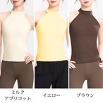 ホルターネック トップス 6色展開 L1480
