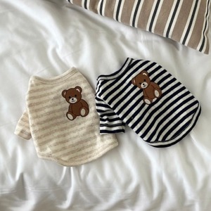 [予約] eyelet bear tshirt