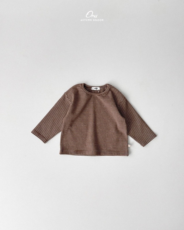 《予約》送料無料【ONU】Pencil Stripe Tee