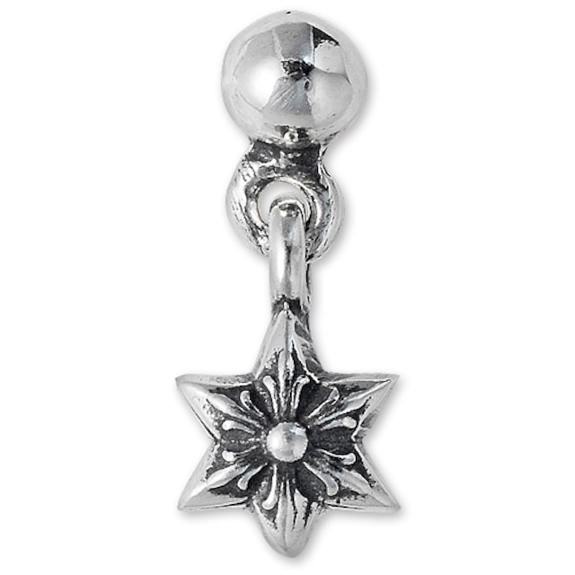 【CHROME HEARTS　クロムハーツ　Earring　イヤリング　ピアス】タイニースタードロップイヤリング【送料無料】