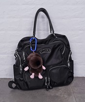 【直営限定ITEM】COOLAファーDOGGYバッグチャーム (BROWN) CQ-47526H